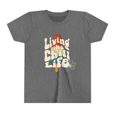 Living the Chill Life Popsicle - Unisex Youth Tee - view 3