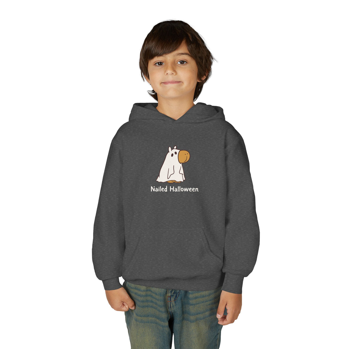Nailed Halloween Kids Capybara Hoodie