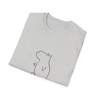 Funny Minimalist Tee - Always. Be. Lollygaggin’. Capybara Shirt