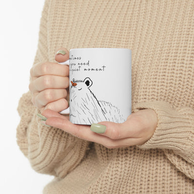 Sometimes All You Need Is a Quiet Moment Capybara Mug