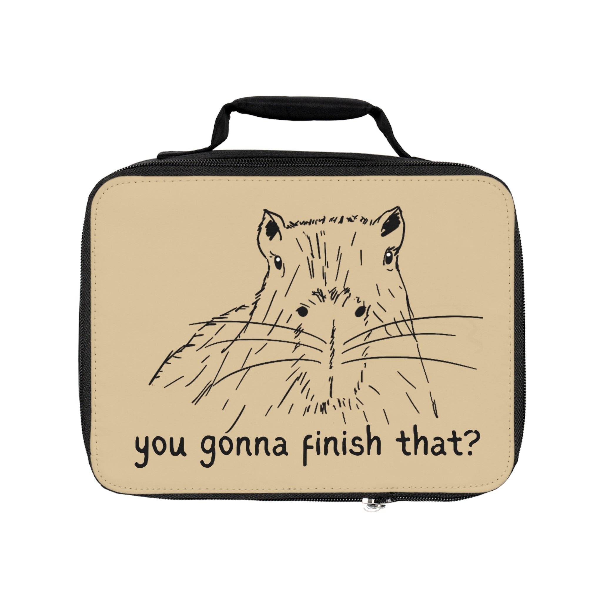 You Gonna Finish That? Capybara Lunch Box