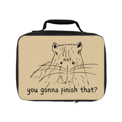 You Gonna Finish That? Capybara Lunch Box