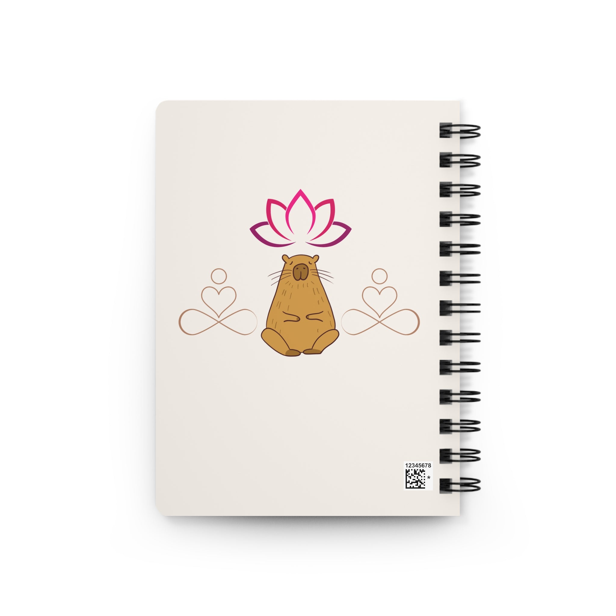 Capybara Aesthetic Notebook – No Rush Just Write Journal