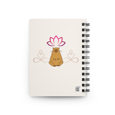 Capybara Aesthetic Notebook – No Rush Just Write Journal