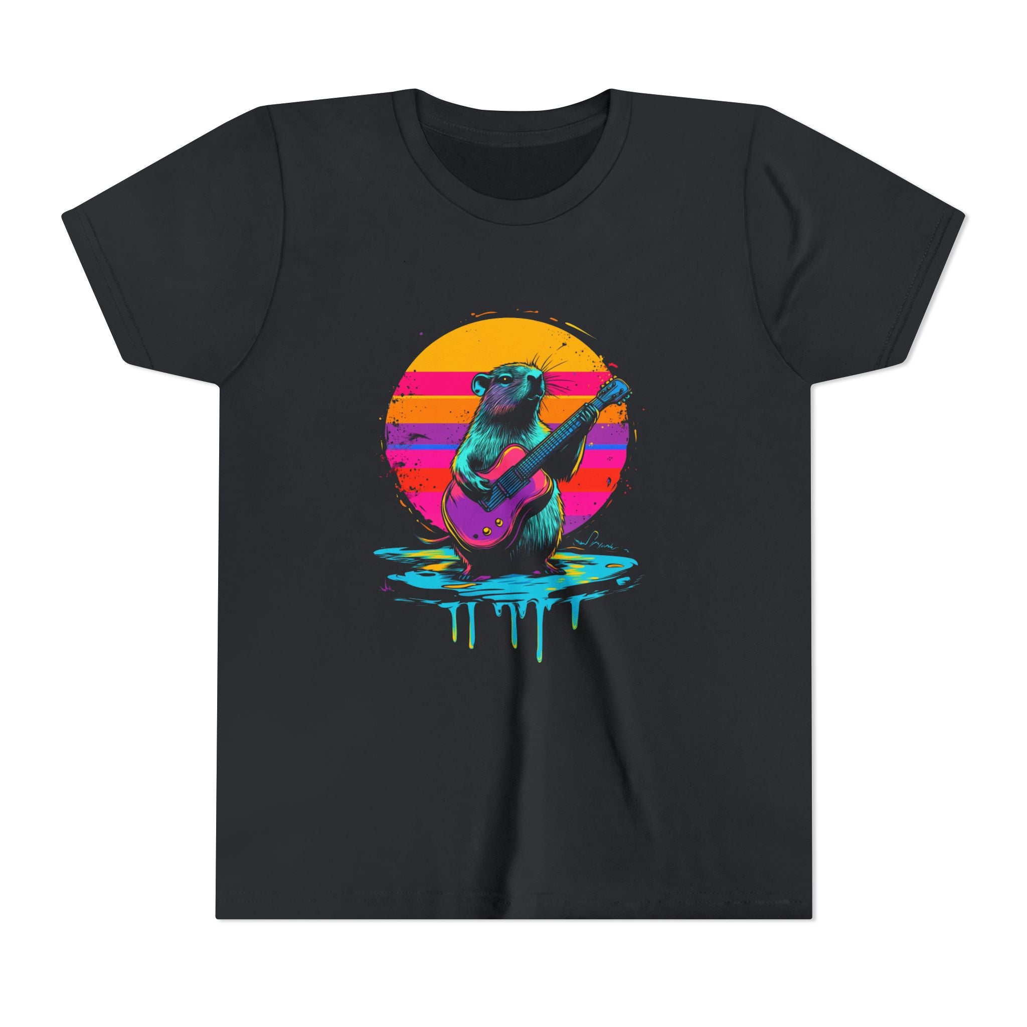 Guitar Capybara - Unisex Tee (KIDS)