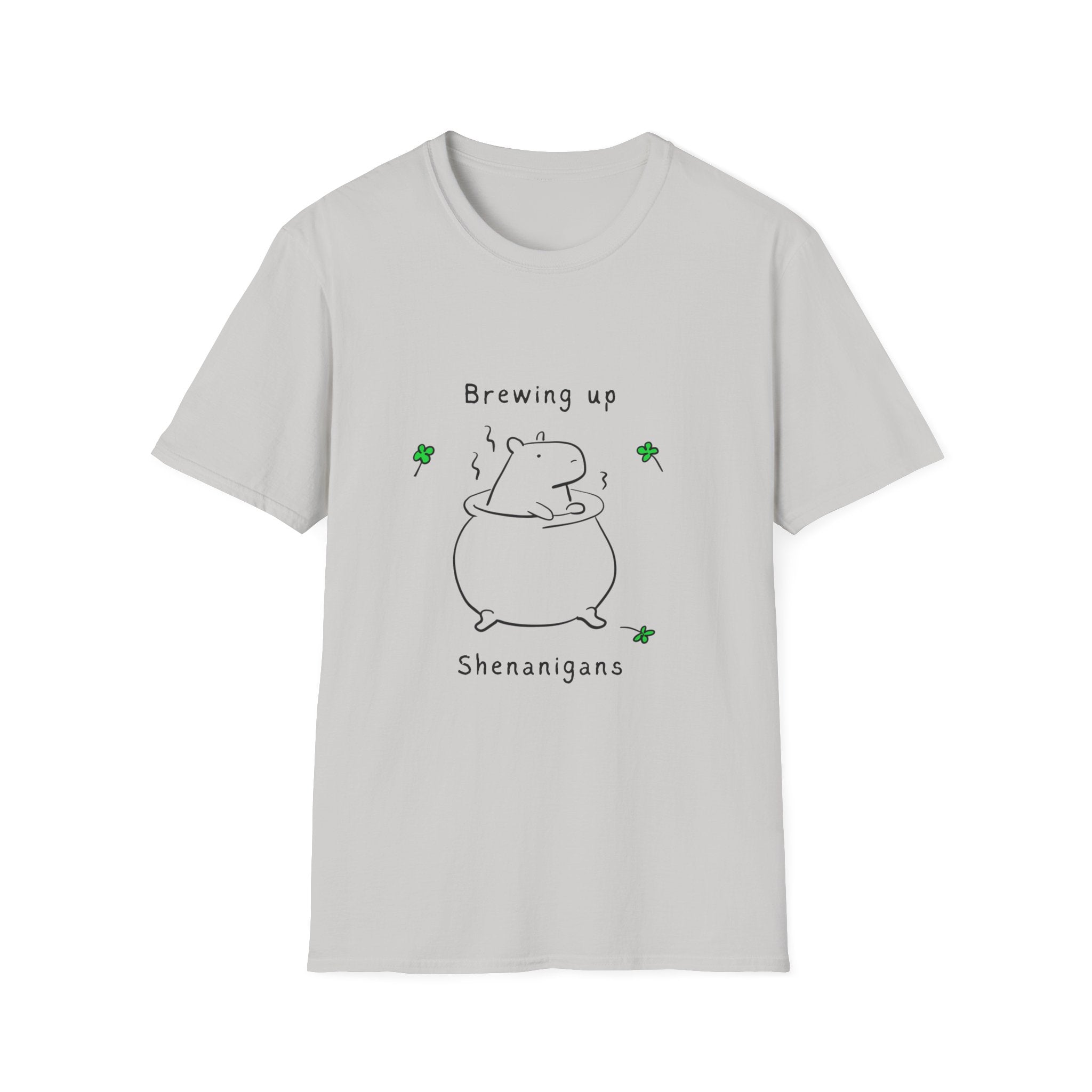 Funny St. Patrick's Day Capybara Shirt – Brewing Up Shenanigans