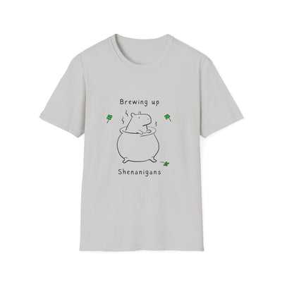 Funny St. Patrick's Day Capybara Shirt – Brewing Up Shenanigans