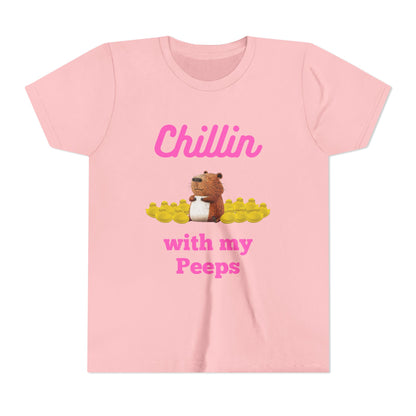 Chillin' with My Peep Marshmellows - Unisex Tee (KIDS)