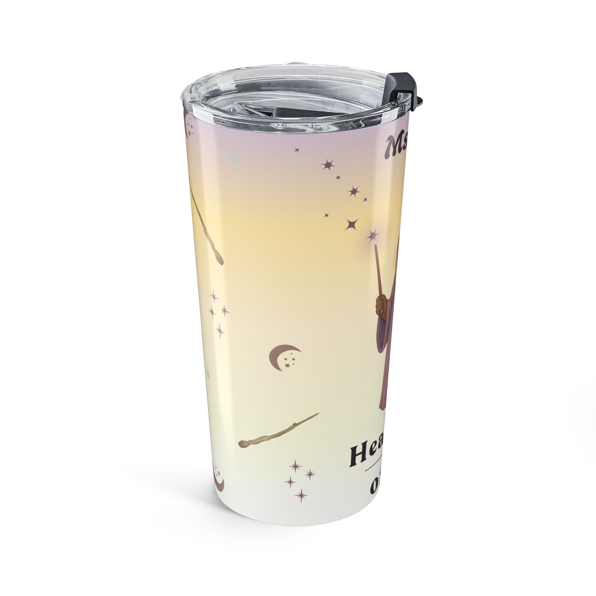 Personalized Headmaster of Chill Tumbler | Funny Teacher Gift | Cozy Wizard Coffee Mug