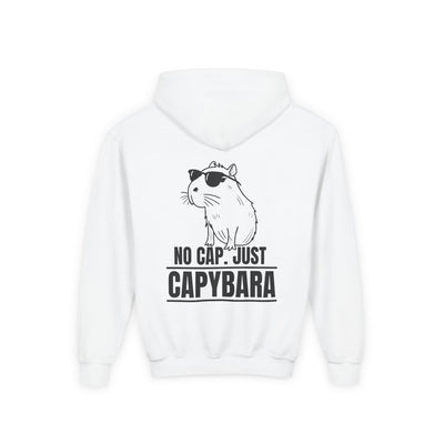 "No Cap.  Just Capybara" Kids Hoodie