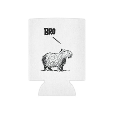 Funny Capybara Koozie “Bro” – Can Cooler for Beer, Soda & Funny Gift