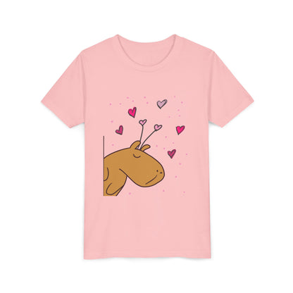 Capybara Valentine t-shirt design - view 6