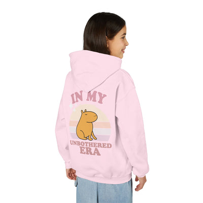 Capybara Hoodie – In My Unbothered Era Front and Back Sweatshirt