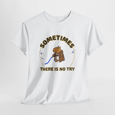 Funny Capybara Jedi Shirt – Nerdy Parody Graphic Tee – Cute Geek Gift for Star Wars Fans – Unisex Capybara T Shirt