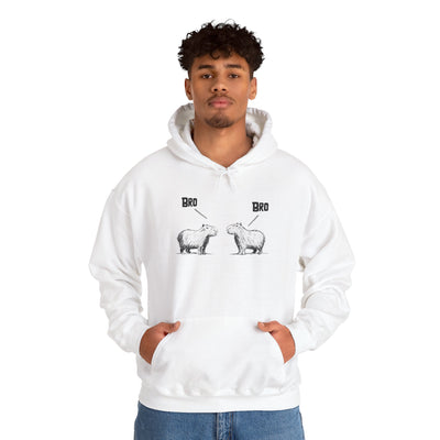 “Bro, Bro” Capybara Hoodie | Funny Capybara Hoodie for Adults