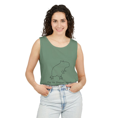 Off to Shenan-again Capybara Premium Tank Top