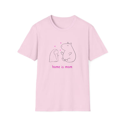 Home Is Mom T-Shirt – Cute Mother’s Day Shirt for Mom