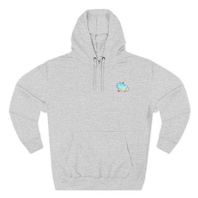 Capy Life Coastal Capybara Hoodie – Minimalist Beach Graphic Pullover