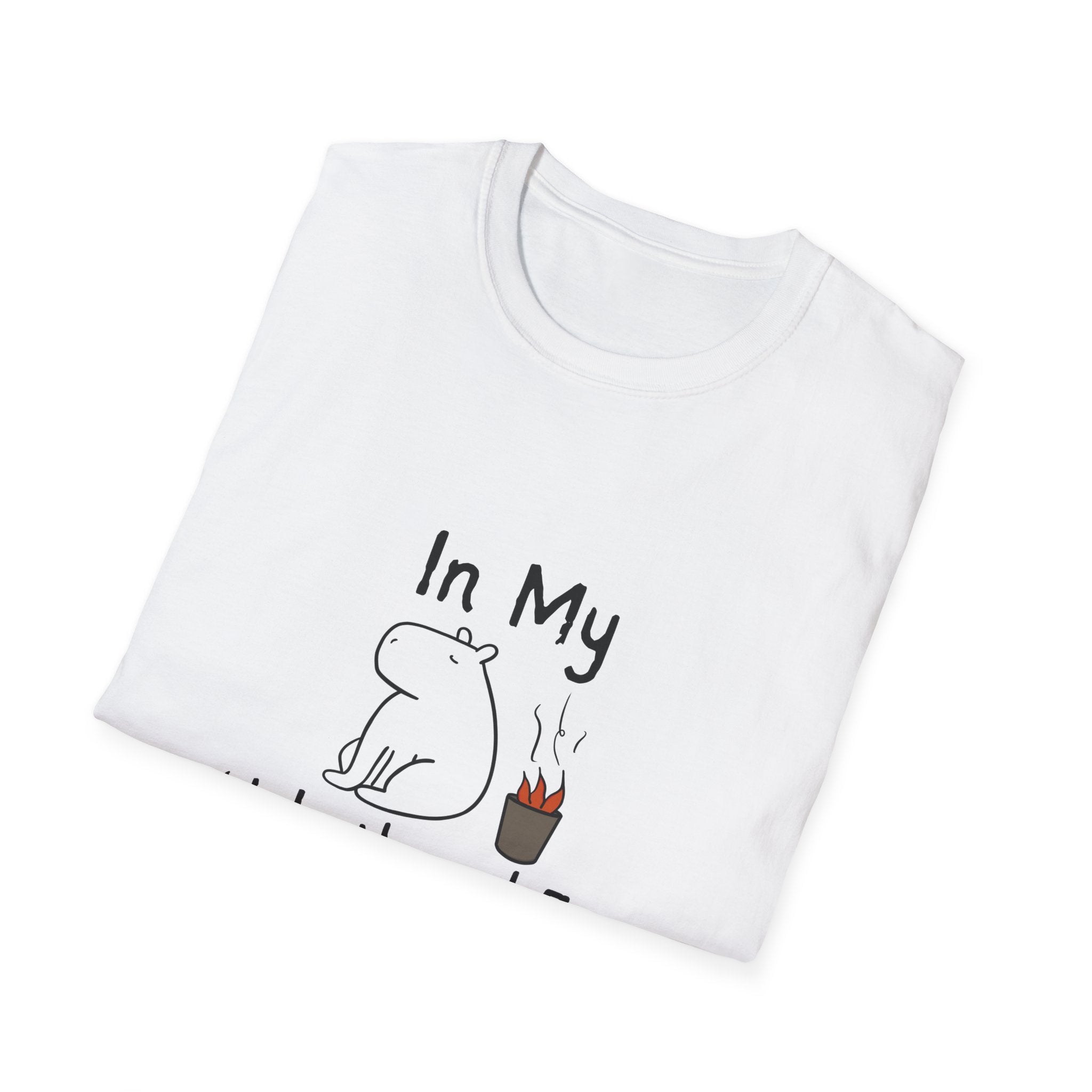 "In my Unbothered Era" Capybara Calm Chaos Softstyle Adult Tee