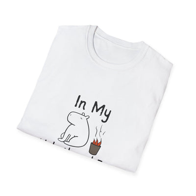 "In my Unbothered Era" Capybara Calm Chaos Softstyle Adult Tee
