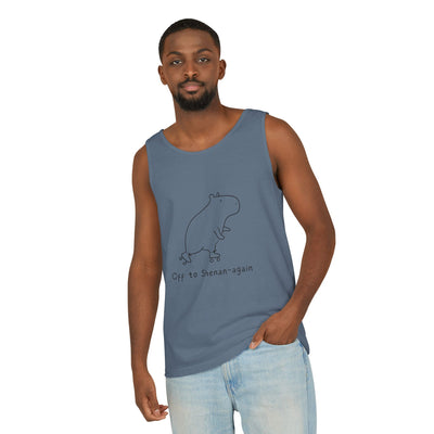 Off to Shenan-again Capybara Premium Tank Top
