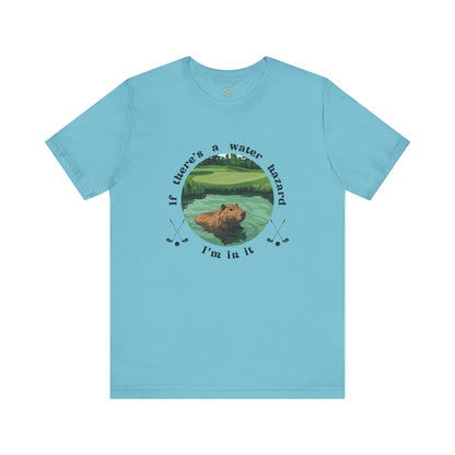 Capabara in the Water Hazard Tee (Capy Golf Edition)