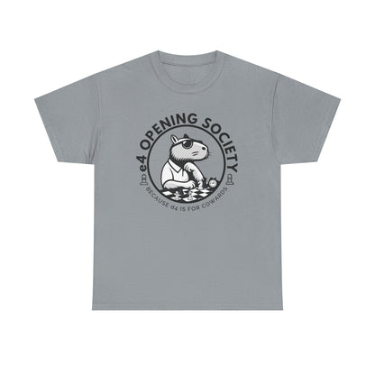 Capybara E4 Opening Society Shirt Vector Style Unisex Tee