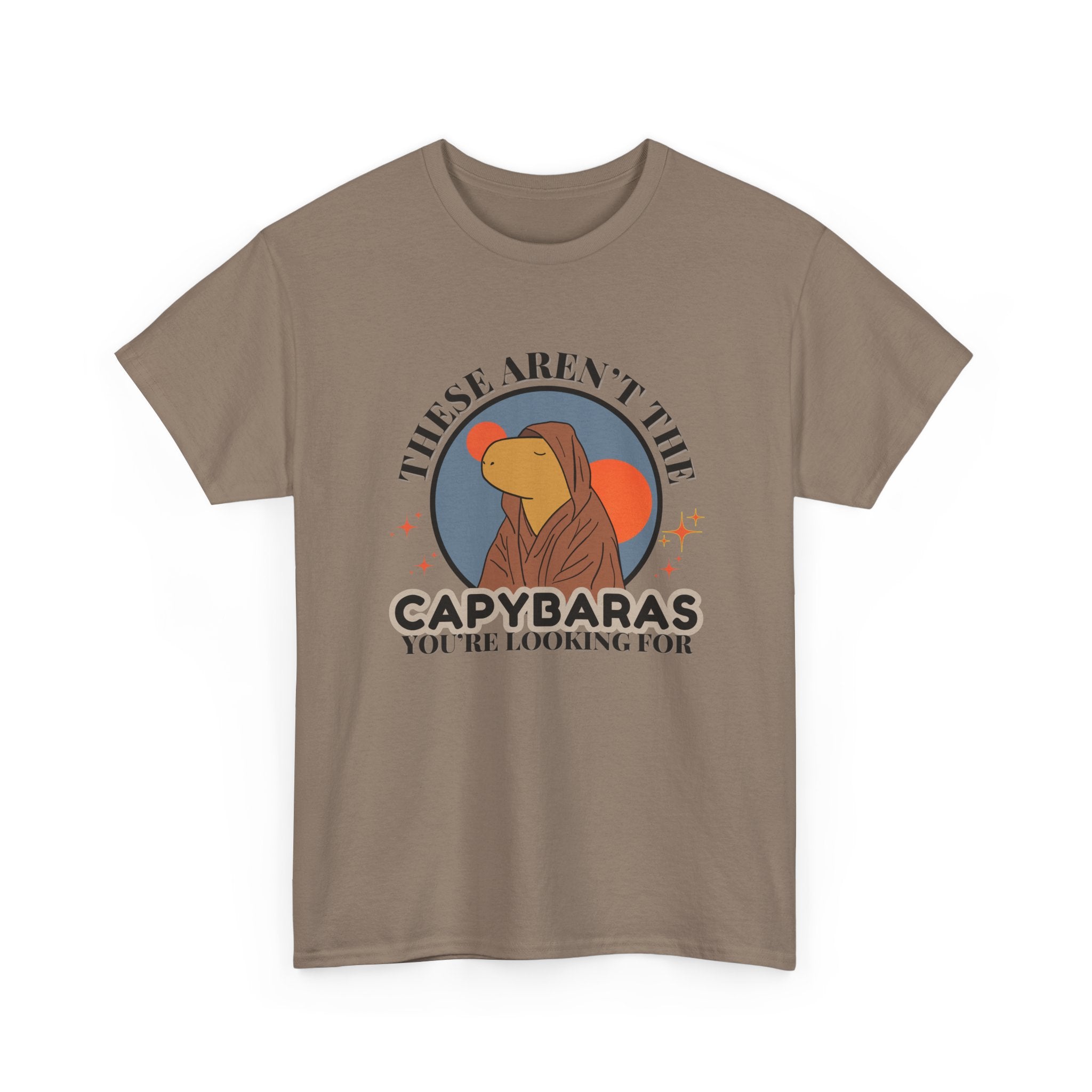 Funny Star Wars Capybara Shirt – These Aren’t the Capybaras You’re Looking For –  Funny Nerd Gift - Unisex Adult Tee