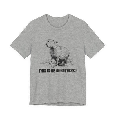 This Is Me Unbothered T-Shirt | Funny Chill Graphic Softstyle Unisex Tee - view 6
