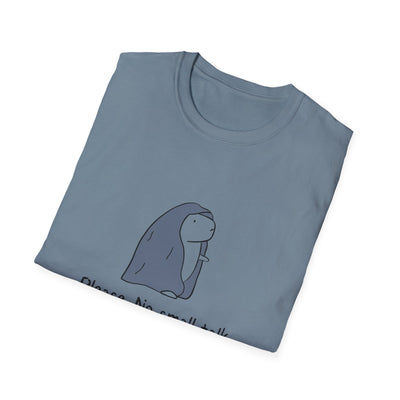 Funny Introvert Tee - "Please.  No Small Talk." Capybara Shirt