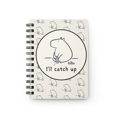 Funny Capybara Notebook – “I’ll Catch Up” Journal
