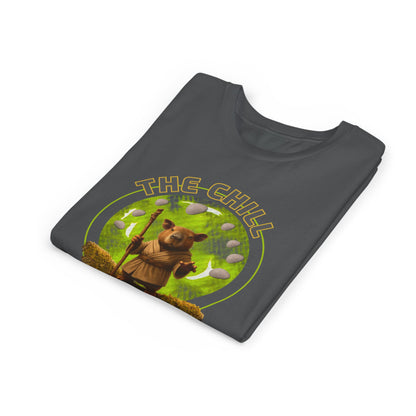 Star Paws Yoda Shirt – Funny Chill Capybara Tee – The Chill Is Strong With This One – Parody Unisex Youth Tee