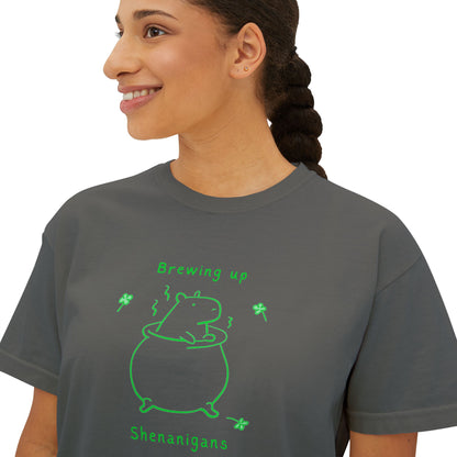 Capybara St Patricks Day t-shirt design - view 10