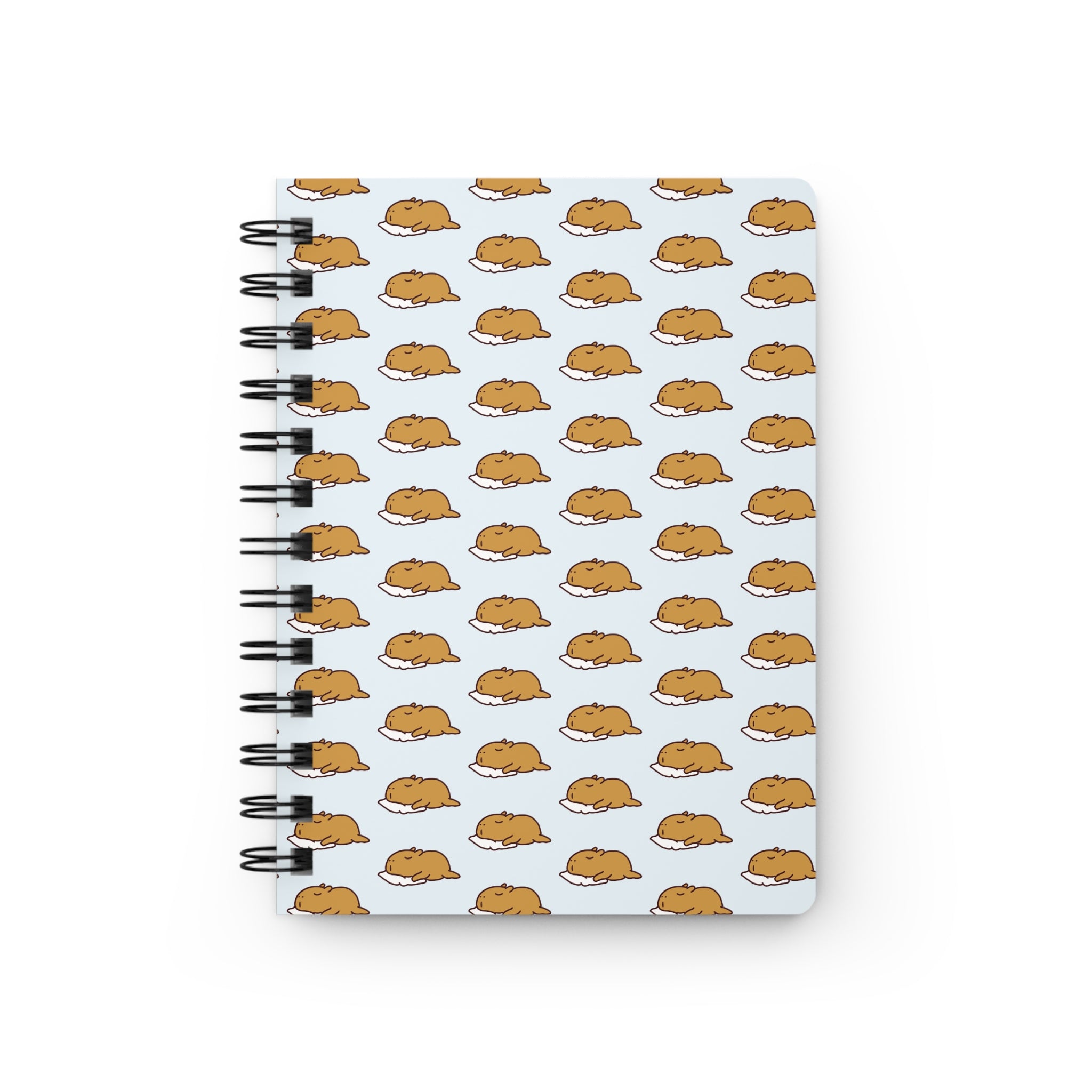 Cute Capybara Notebook – Cozy Sleeping Pattern Journal