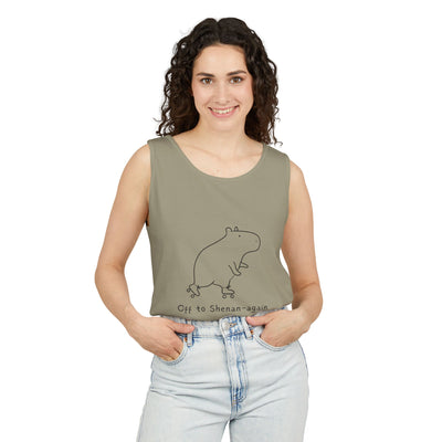 Off to Shenan-again Capybara Premium Tank Top