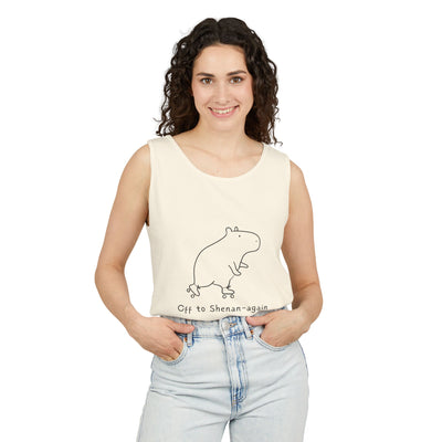 Off to Shenan-again Capybara Premium Tank Top