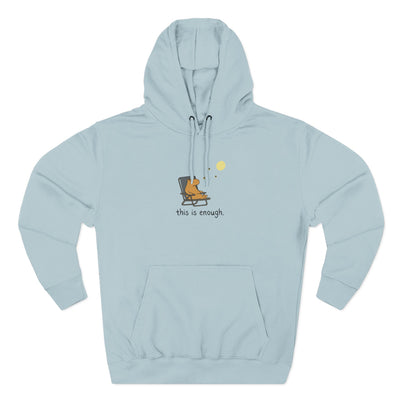 Moonlight This is Enough - Capybara Fleece Hoodie