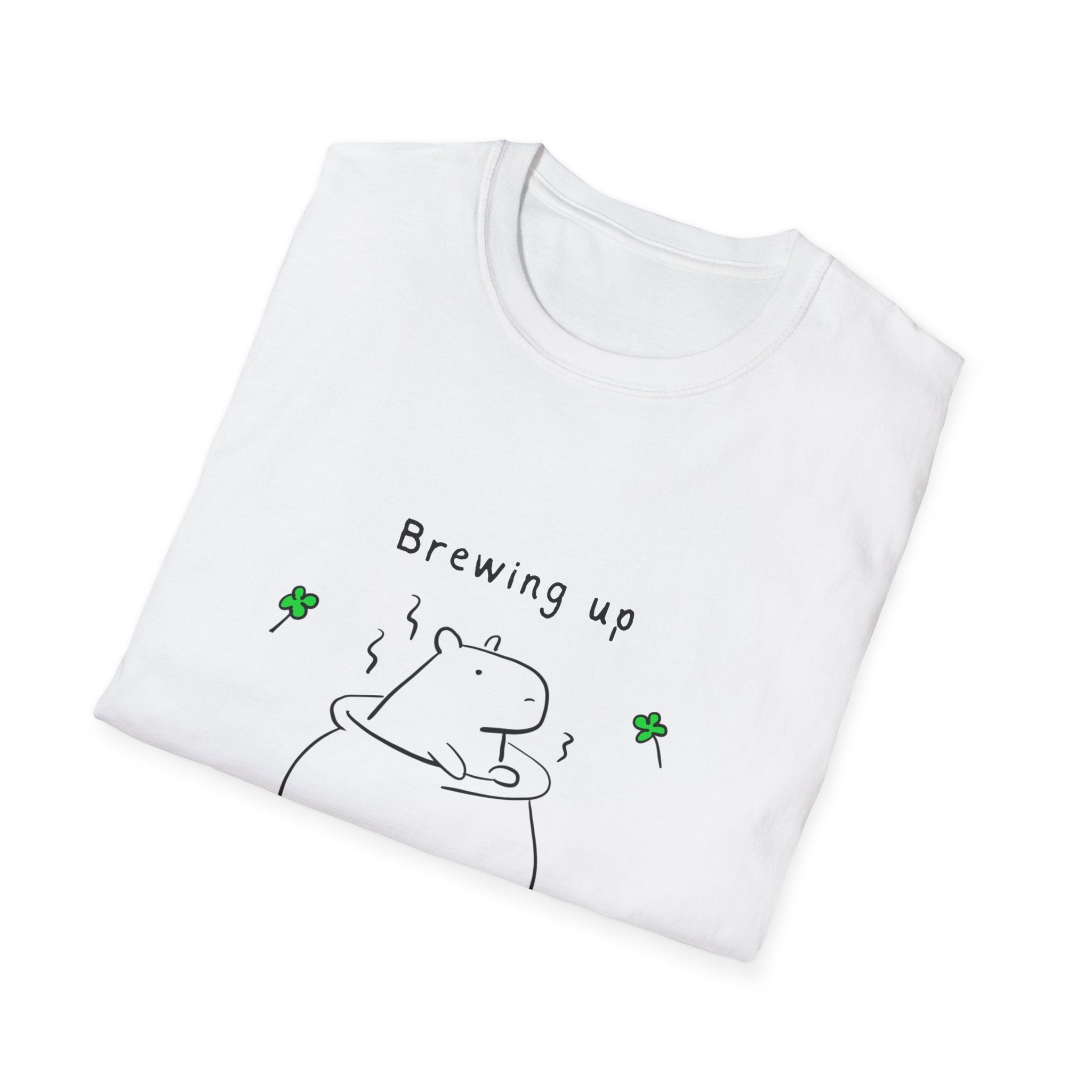 Funny St. Patrick's Day Capybara Shirt – Brewing Up Shenanigans