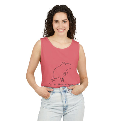 Off to Shenan-again Capybara Premium Tank Top
