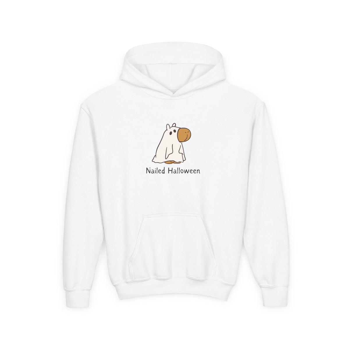 Nailed Halloween Kids Capybara Hoodie