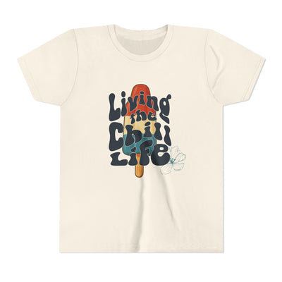 Living the Chill Life Popsicle - Unisex Youth Tee - view 4