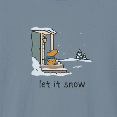 Let it Snow Capybara Softstyle Tee