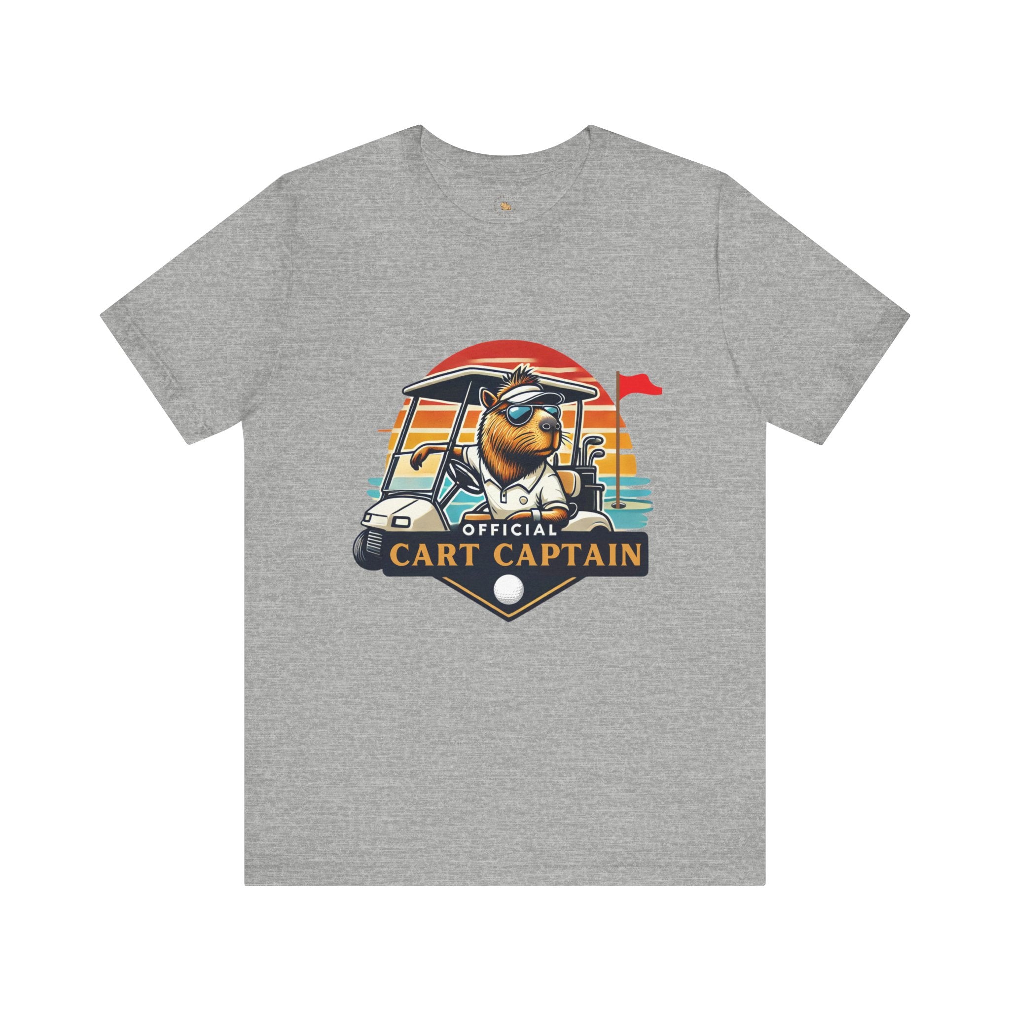 Official Cart Captain –  Unisex Jersey T-Shirt 🏌️‍♂️