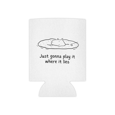 Funny Golf Koozie – “Just Gonna Play It Where It Lies” Capybara Koozie