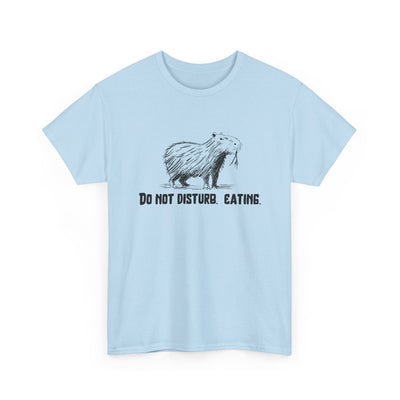 Do Not Disturb. Eating. Capybara Heavy Tee
