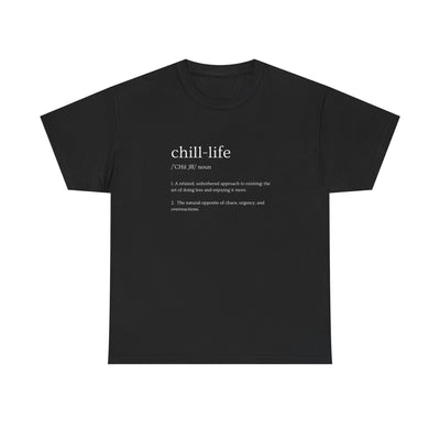 Chill Life Definition - Unisex Jersey Tee - view 4