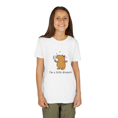 "I'm a little dramatic" - Capybara Drama Youth Tee