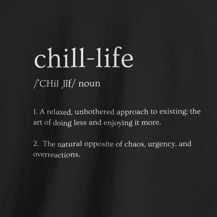 Chill Life Definition – Capybara Unisex Jersey Tee