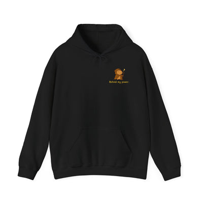 Behold My Power Hoodie – Funny Capybara Wizard Hoodie for Adults