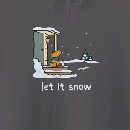 Let it Snow Cozy Capybara Hoodie
